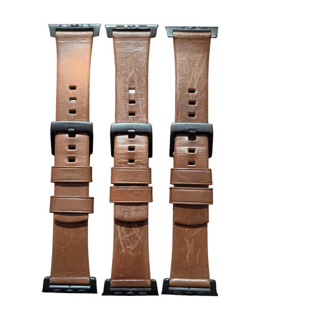 003U Nomad Modern Band Leather Apple Watch 1-9 Series, Ultra 1-2, SE‎ 44/45/49mm